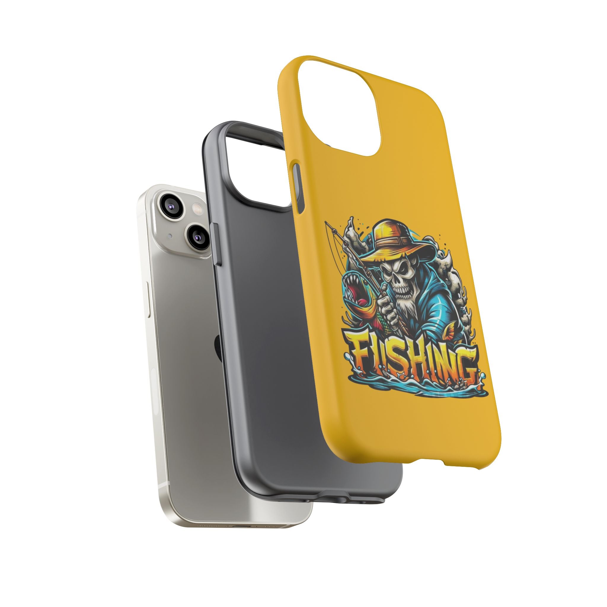 Skull Fisherman – Extreme Fishing iPhone Case