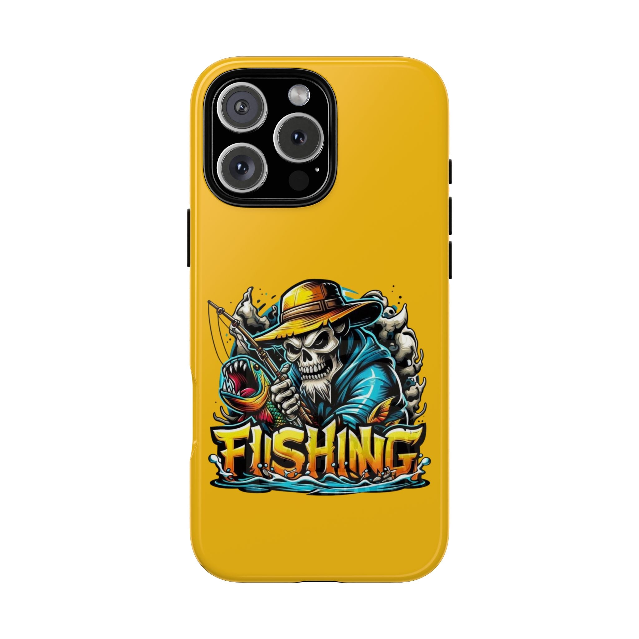 Skull Fisherman – Extreme Fishing iPhone Case