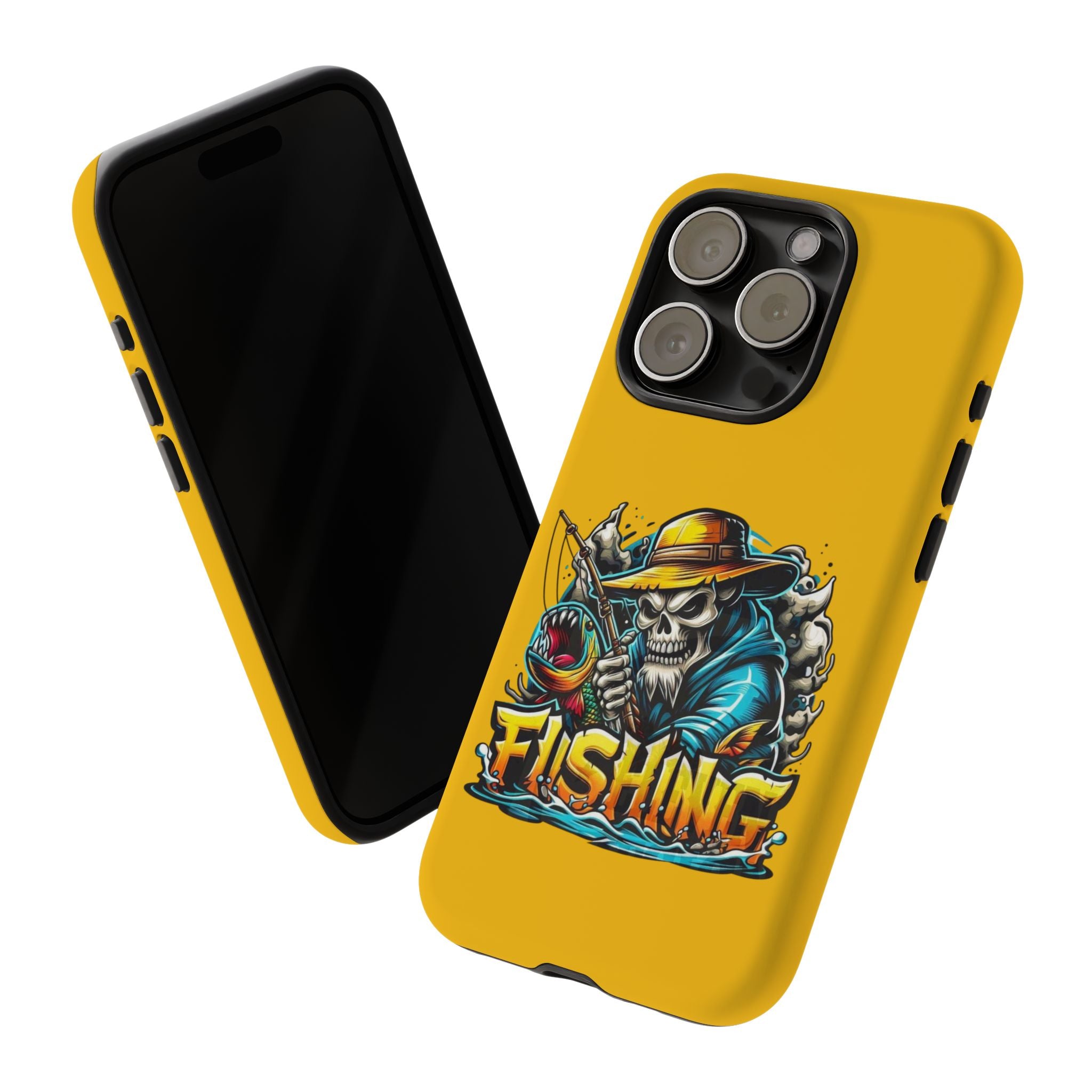 Skull Fisherman – Extreme Fishing iPhone Case
