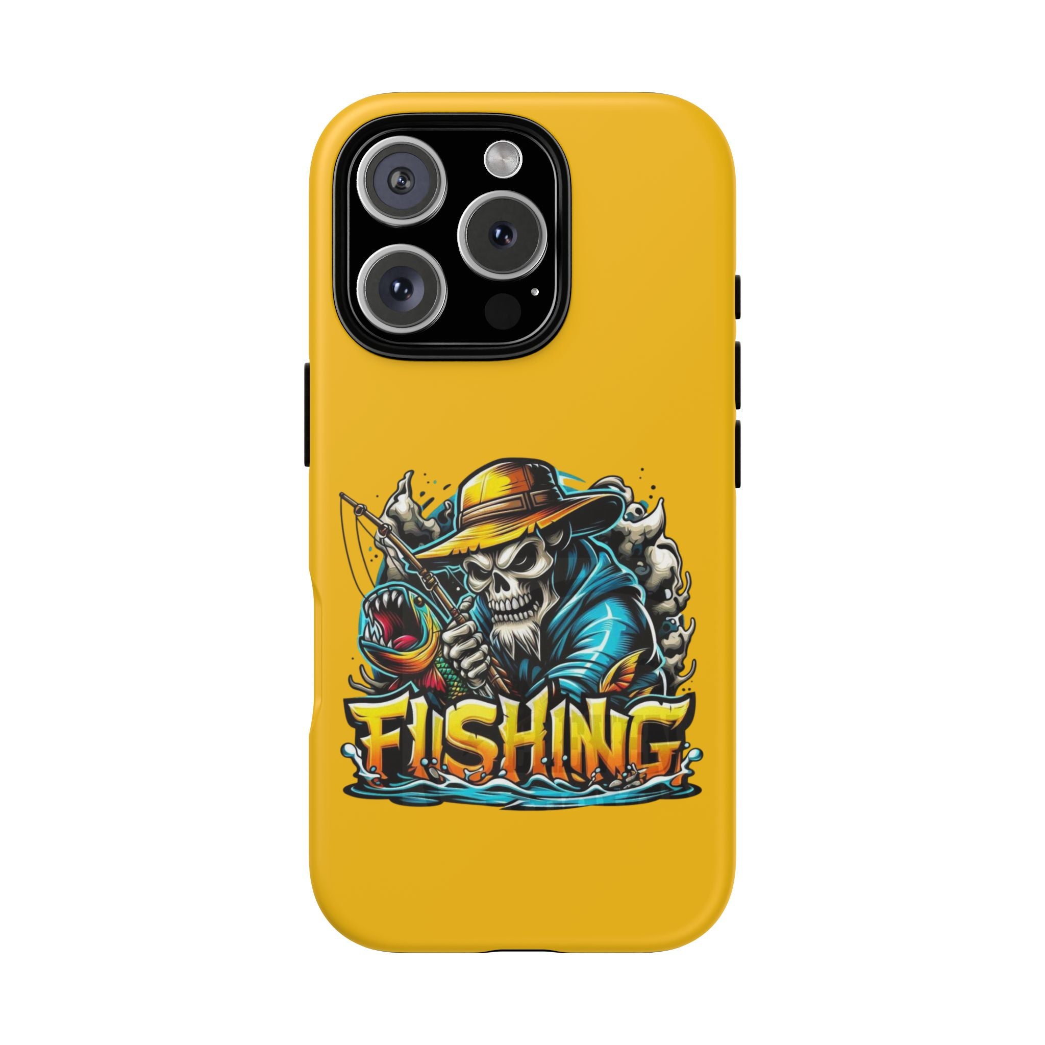 Skull Fisherman – Extreme Fishing iPhone Case