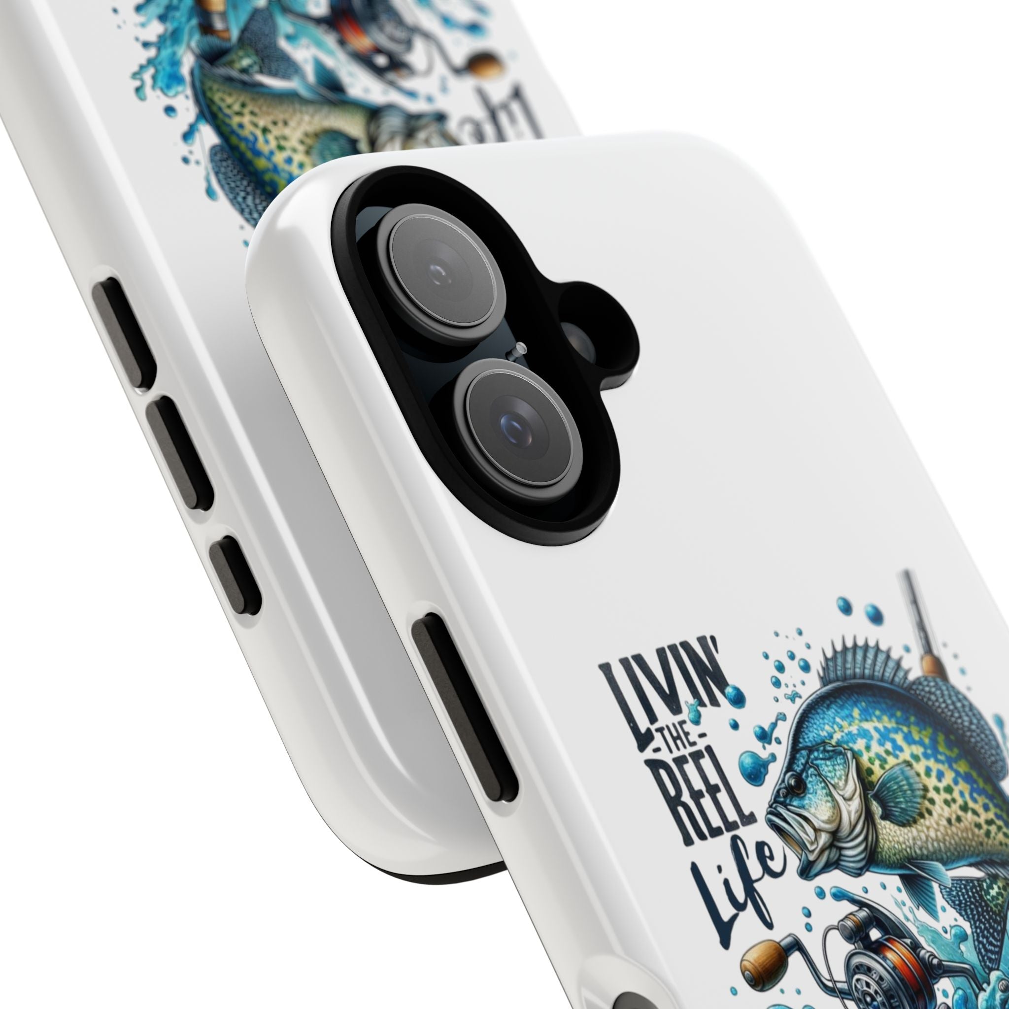 Livin’ The Reel Life – Crappie Fishing iPhone Case
