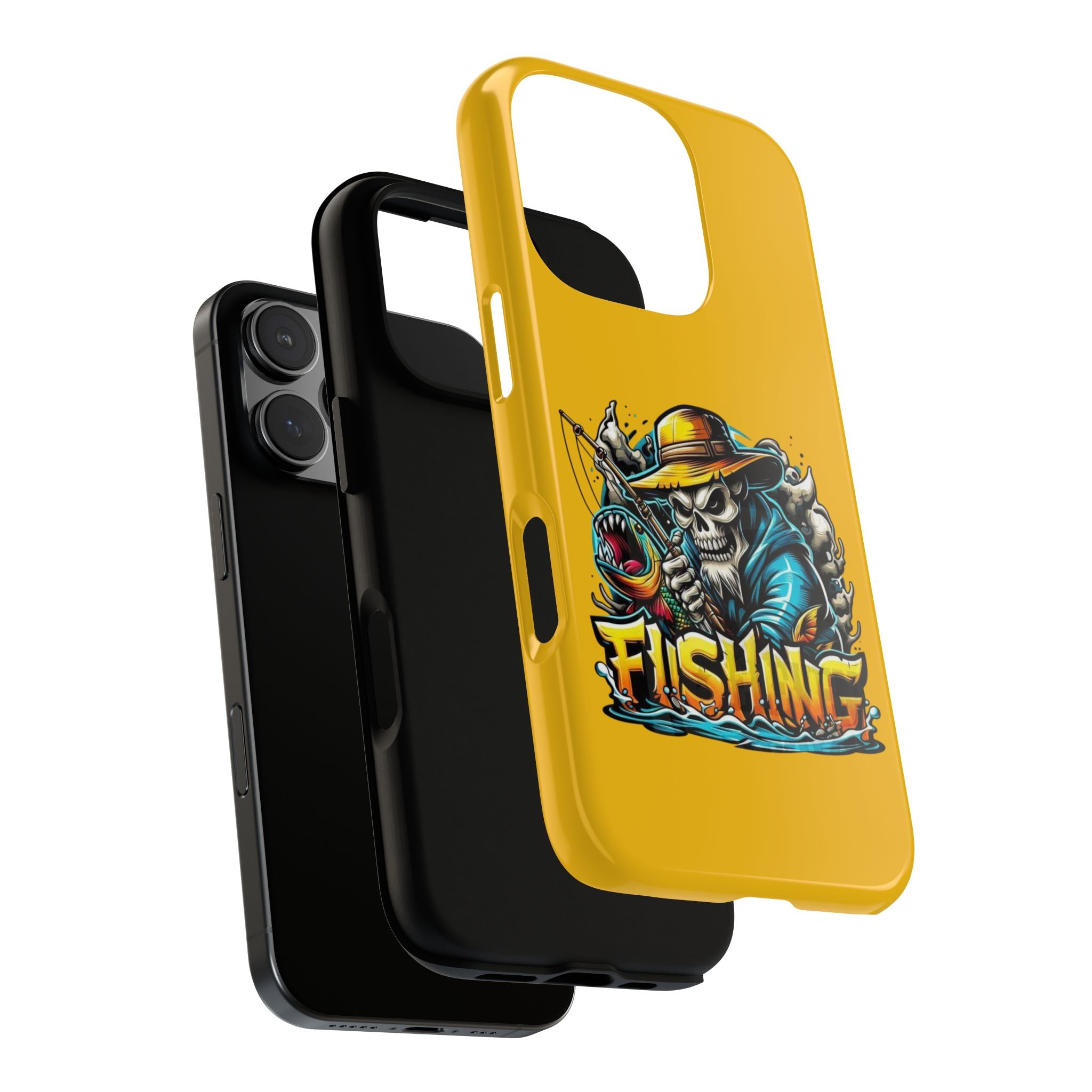 Skull Fisherman – Extreme Fishing iPhone Case