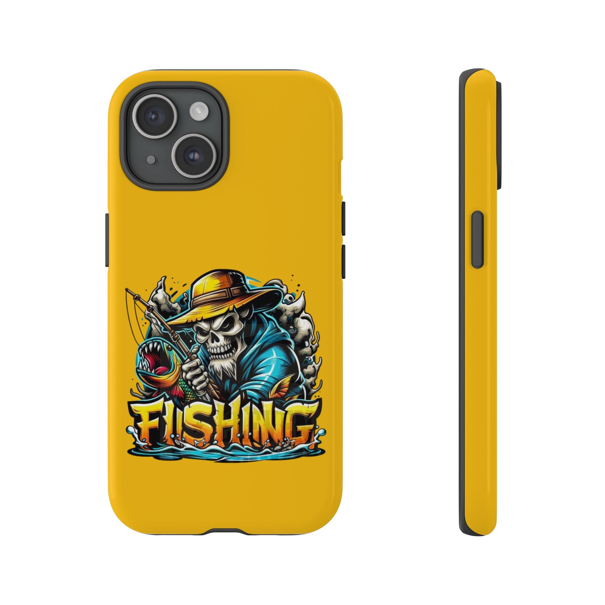 Skull Fisherman – Extreme Fishing iPhone Case