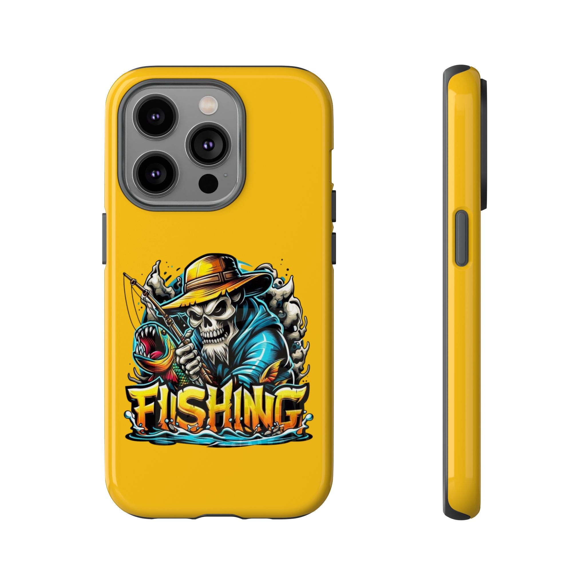 Skull Fisherman – Extreme Fishing iPhone Case
