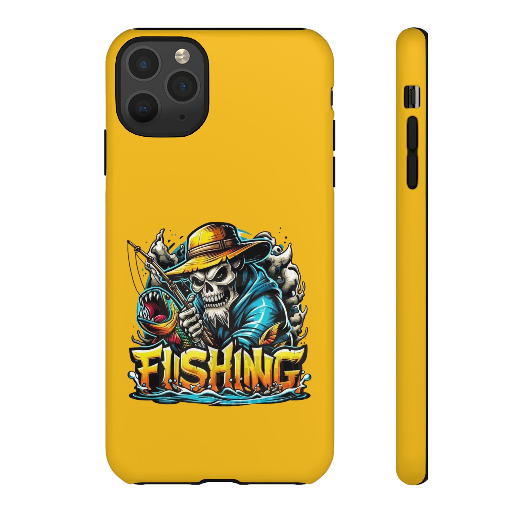 Skull Fisherman – Extreme Fishing iPhone Case