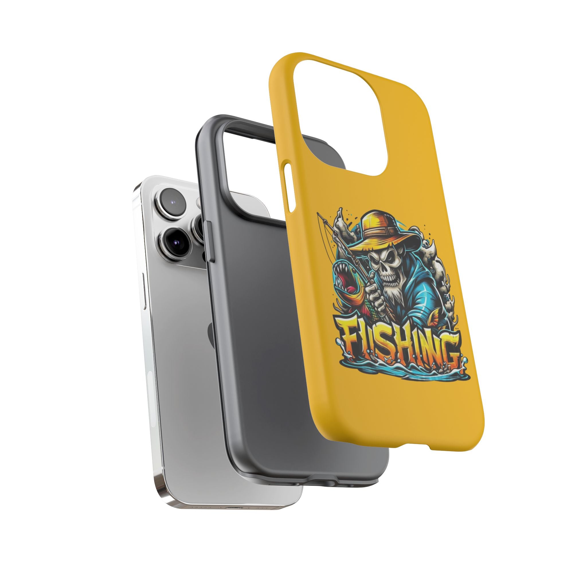Skull Fisherman – Extreme Fishing iPhone Case