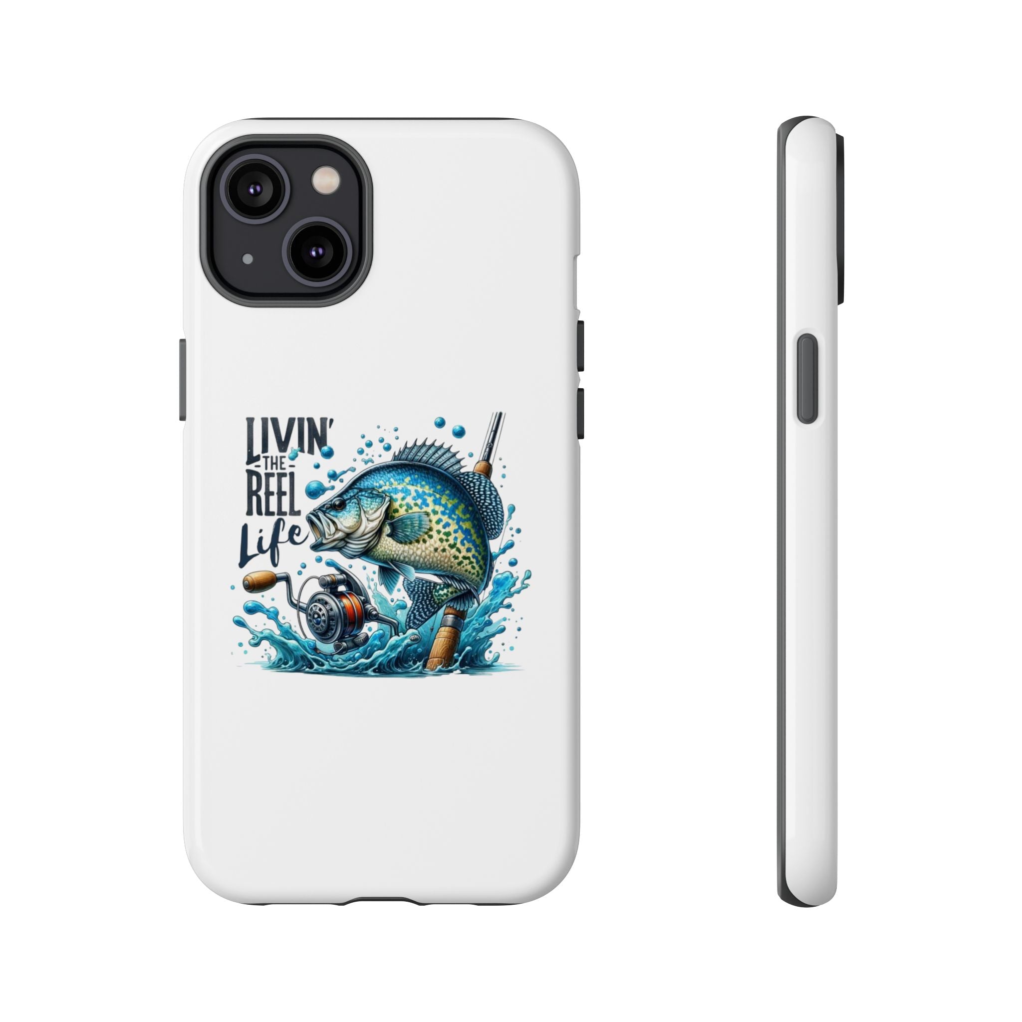 Livin’ The Reel Life – Crappie Fishing iPhone Case