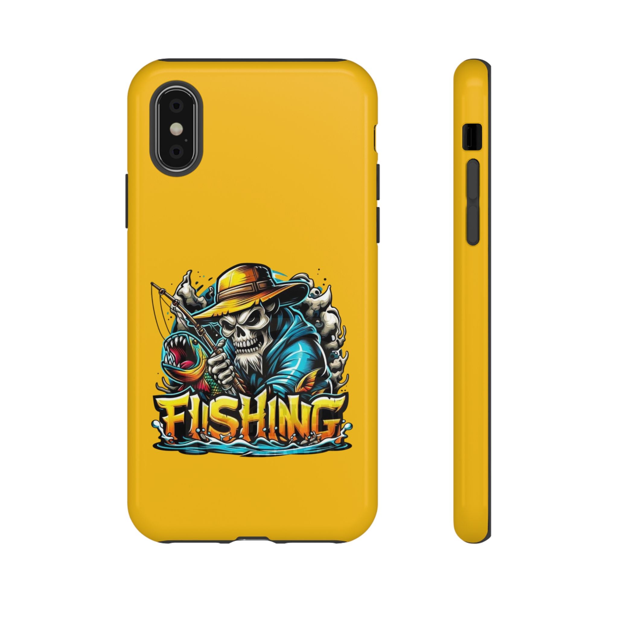 Skull Fisherman – Extreme Fishing iPhone Case