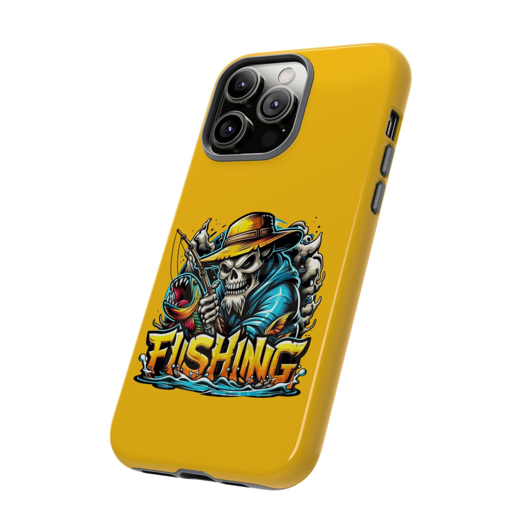 Skull Fisherman – Extreme Fishing iPhone Case