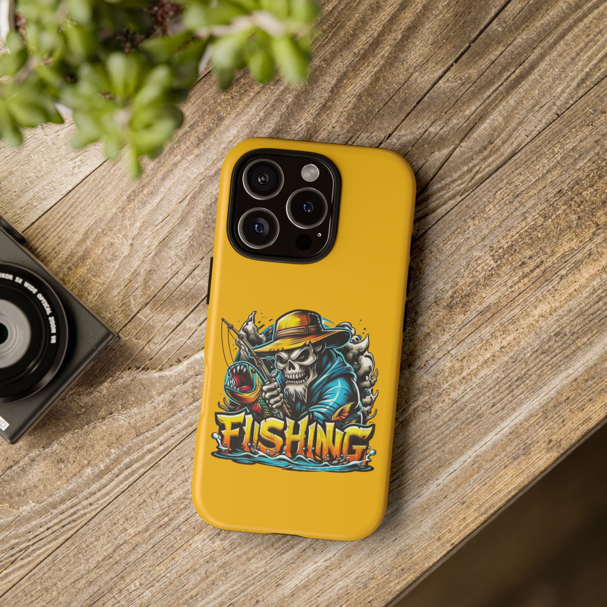 Skull Fisherman – Extreme Fishing iPhone Case