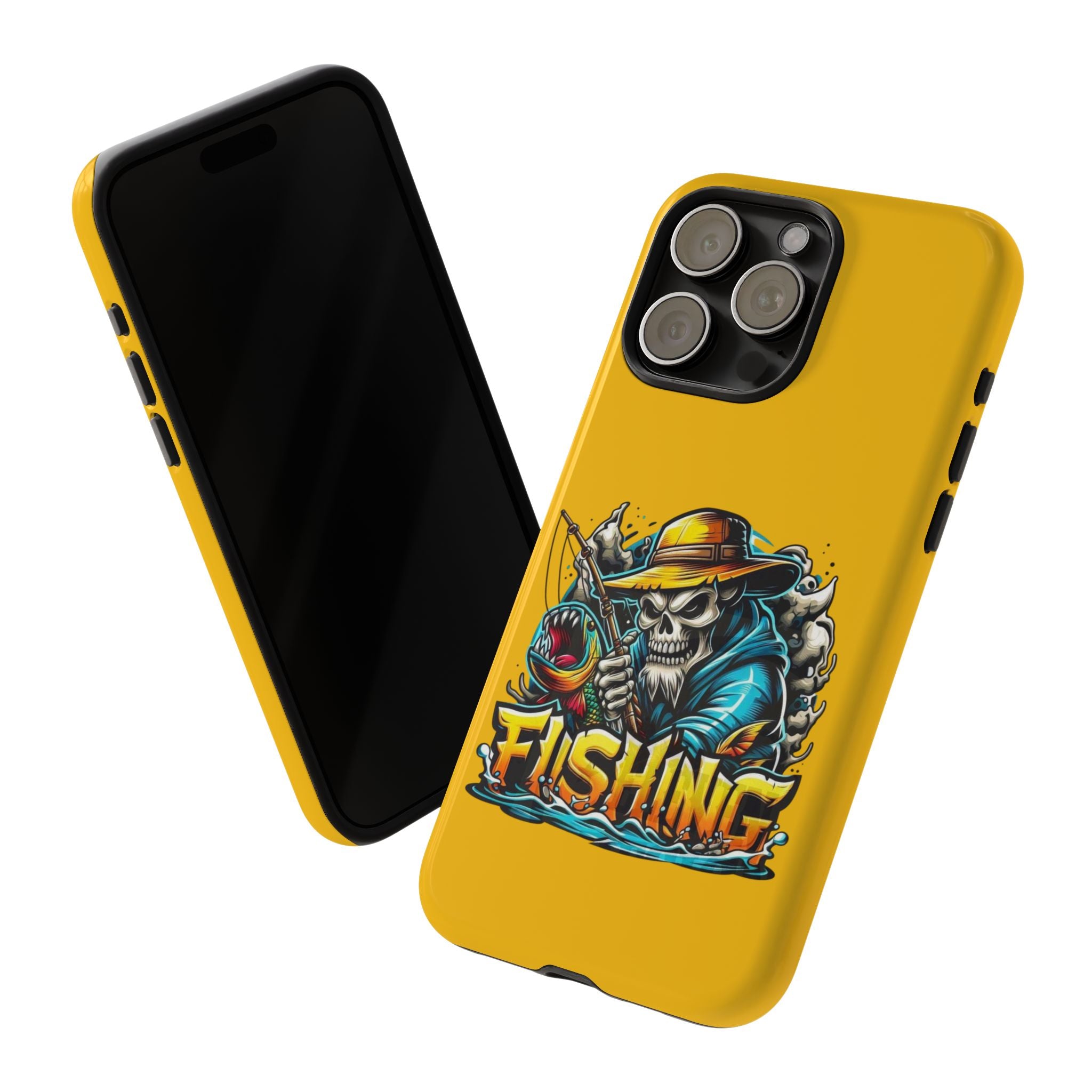 Skull Fisherman – Extreme Fishing iPhone Case