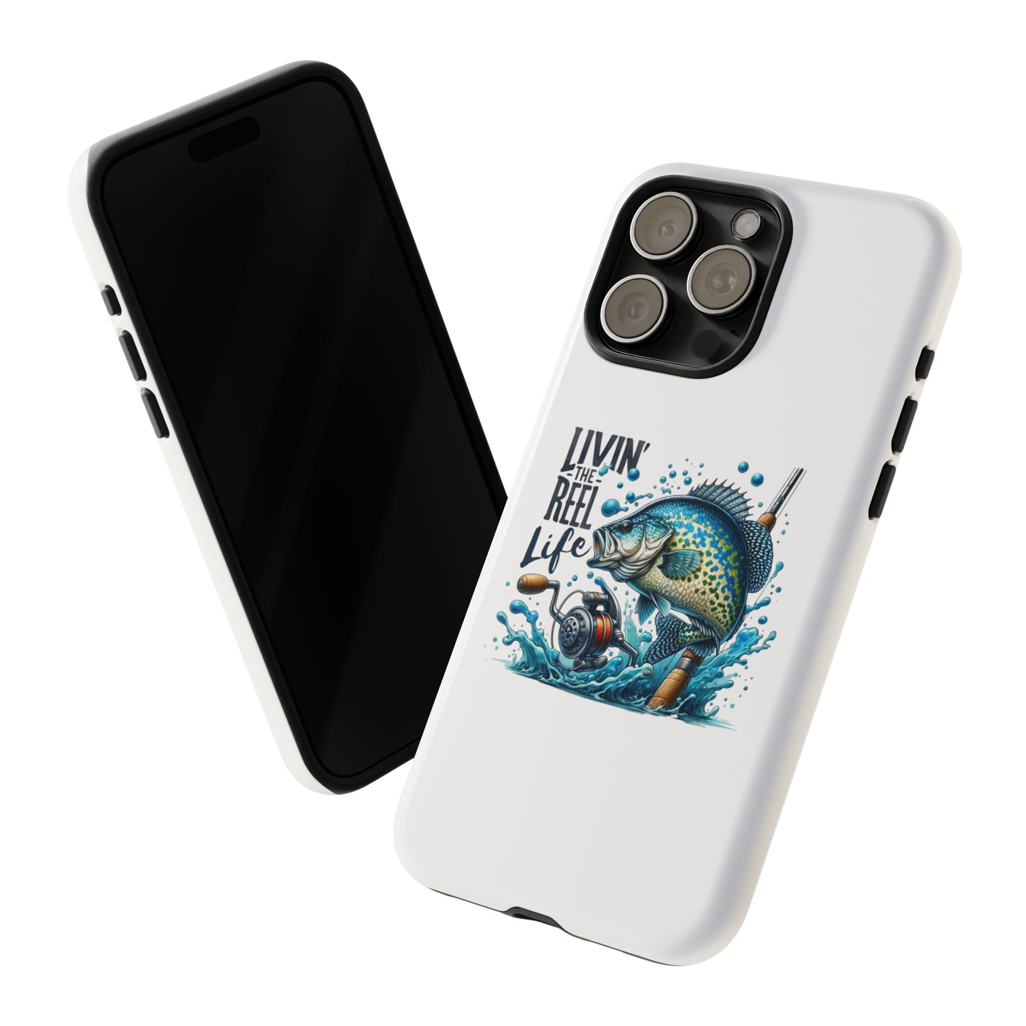 Livin’ The Reel Life – Crappie Fishing iPhone Case