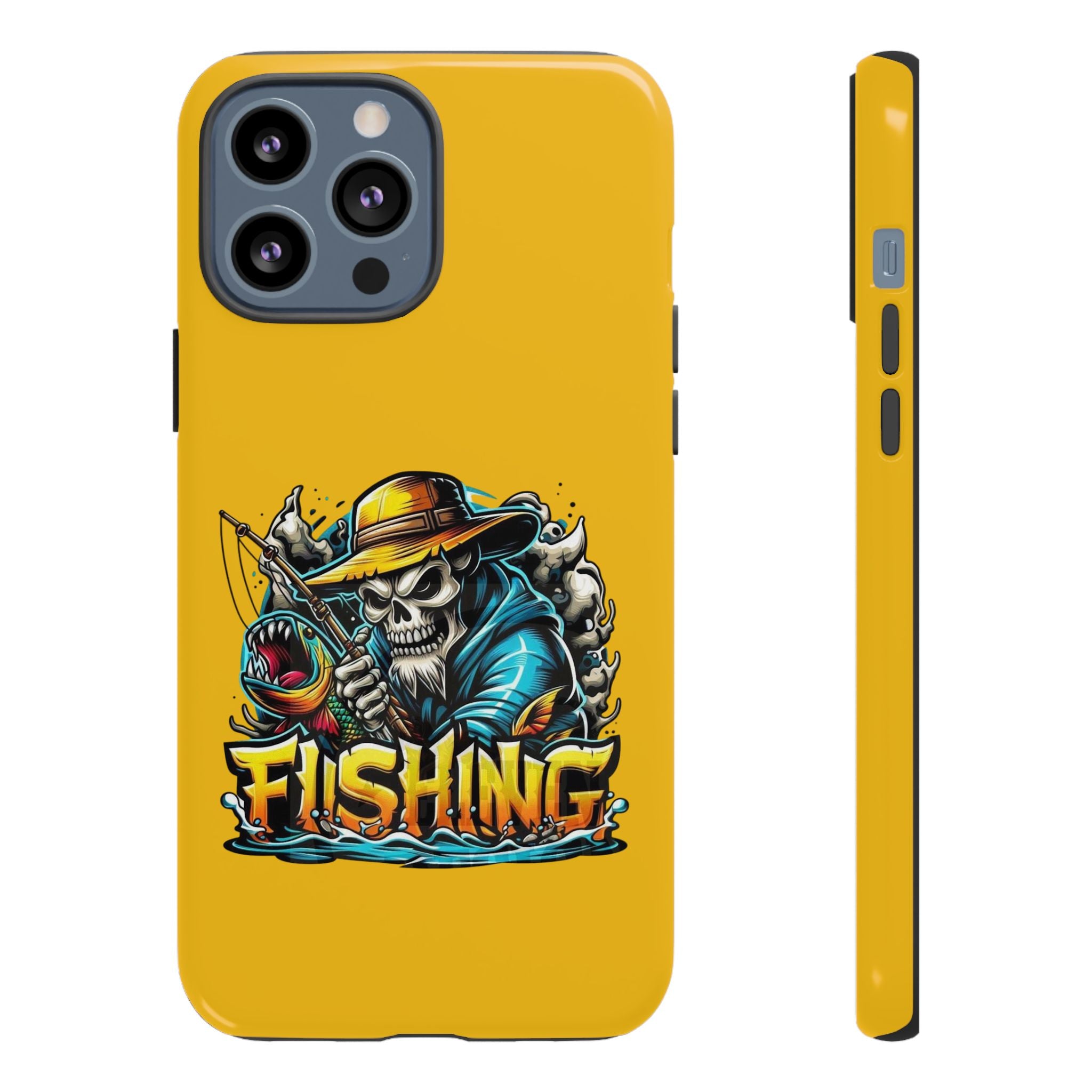 Skull Fisherman – Extreme Fishing iPhone Case