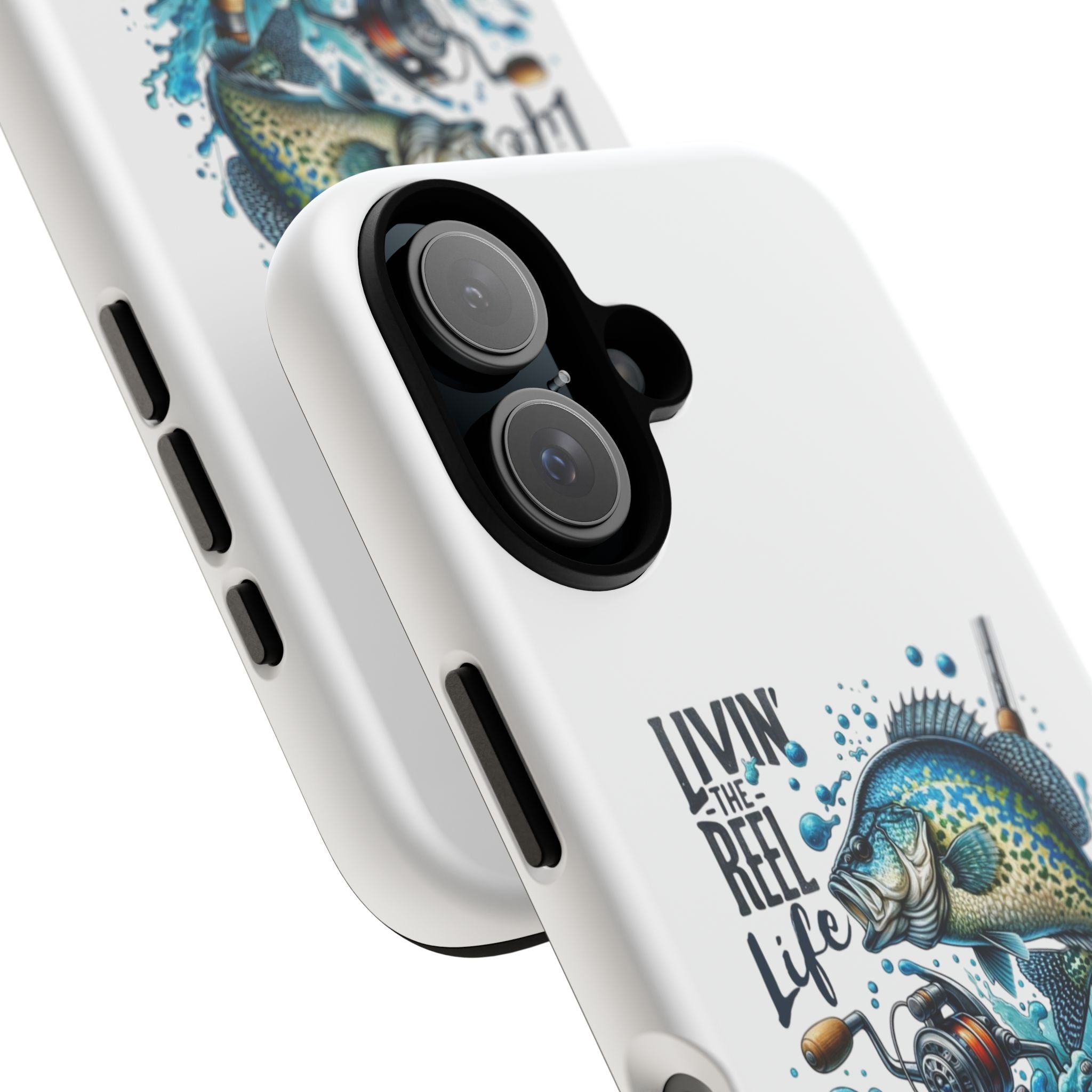 Livin’ The Reel Life – Crappie Fishing iPhone Case