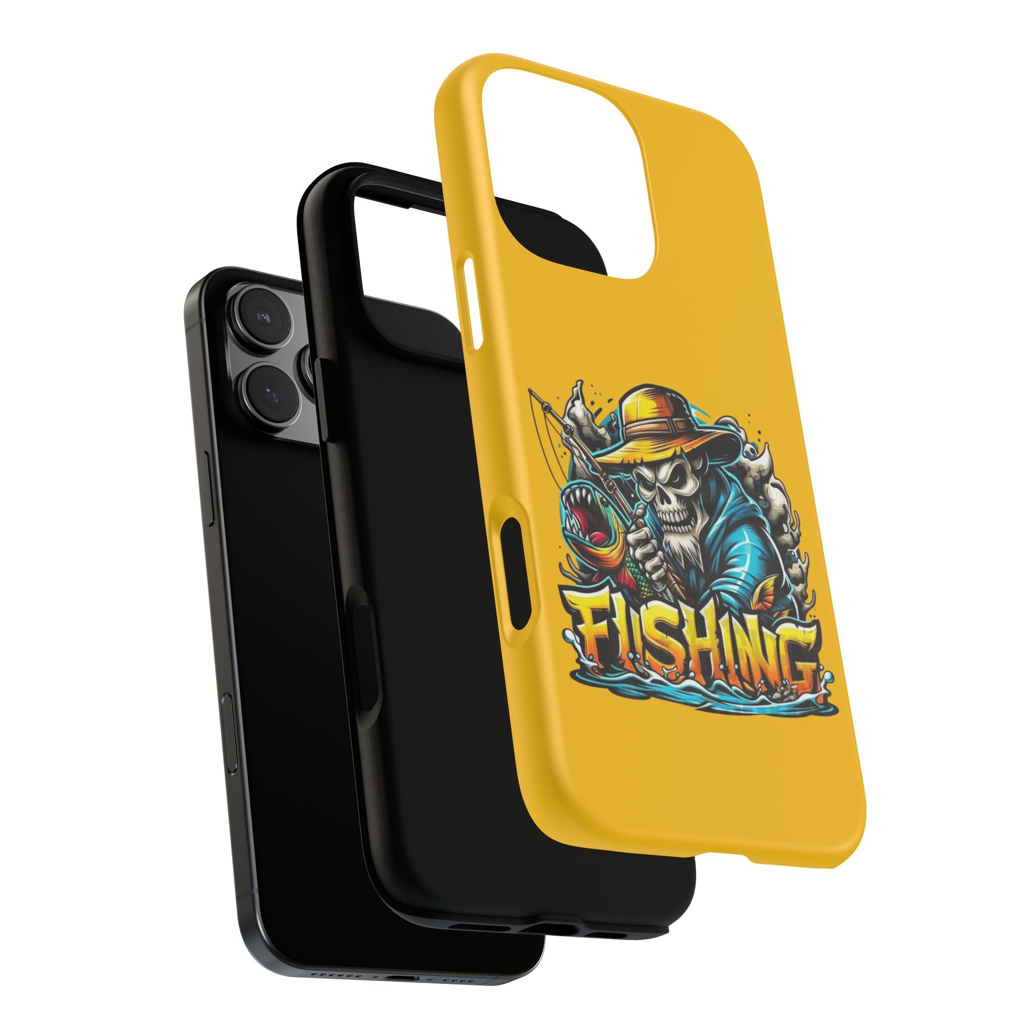 Skull Fisherman – Extreme Fishing iPhone Case