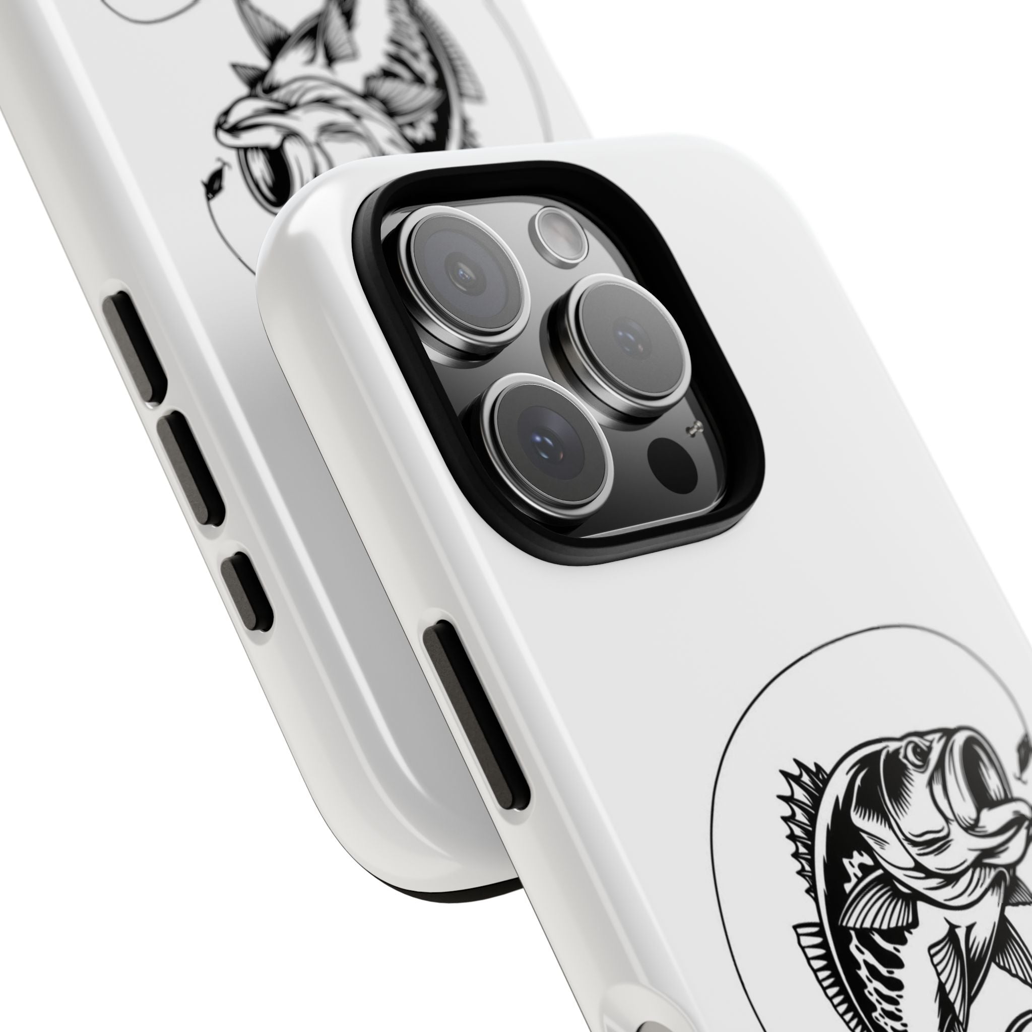 Jumping Bass Fishing – Angler Sport iPhone Case