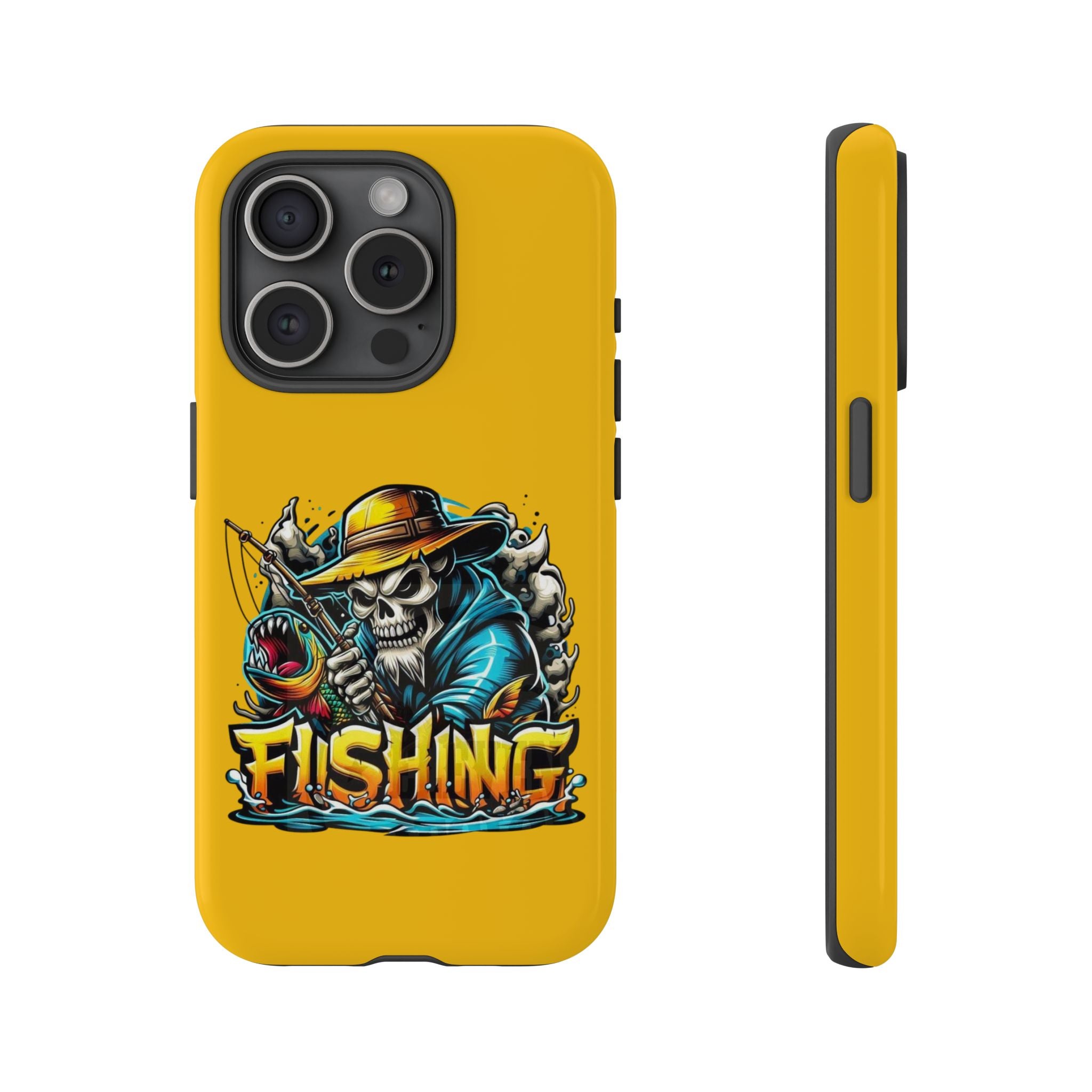 Skull Fisherman – Extreme Fishing iPhone Case