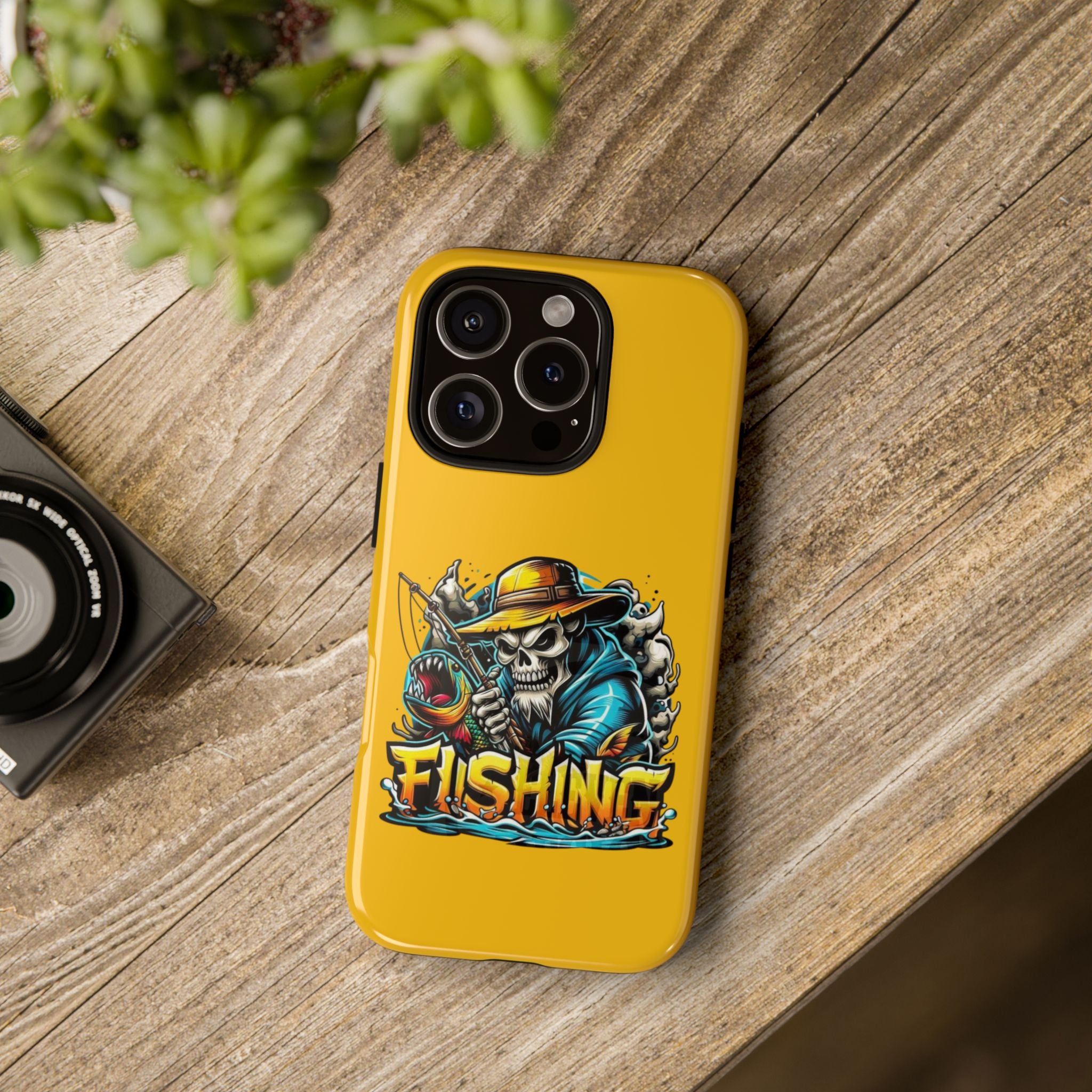 Skull Fisherman – Extreme Fishing iPhone Case