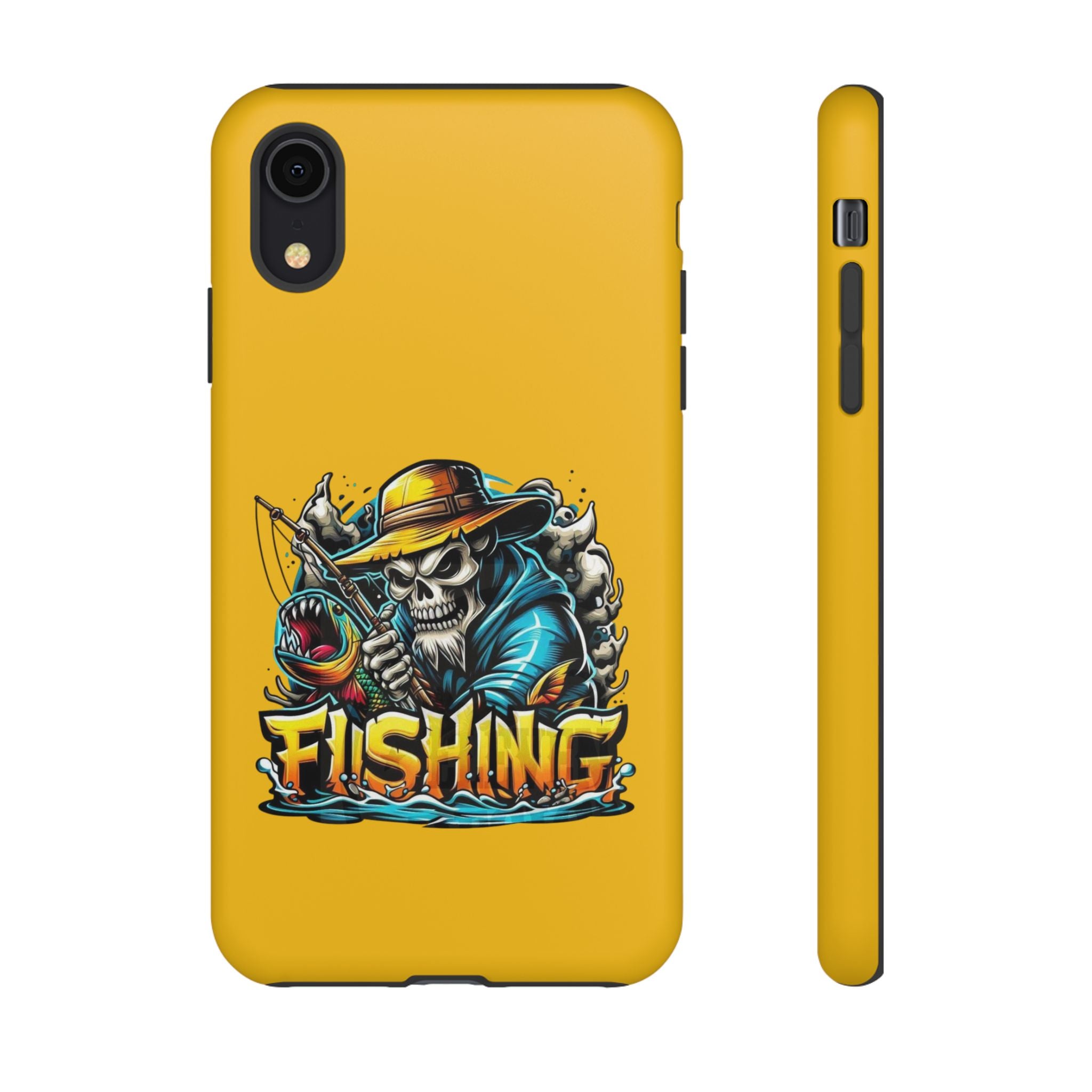 Skull Fisherman – Extreme Fishing iPhone Case