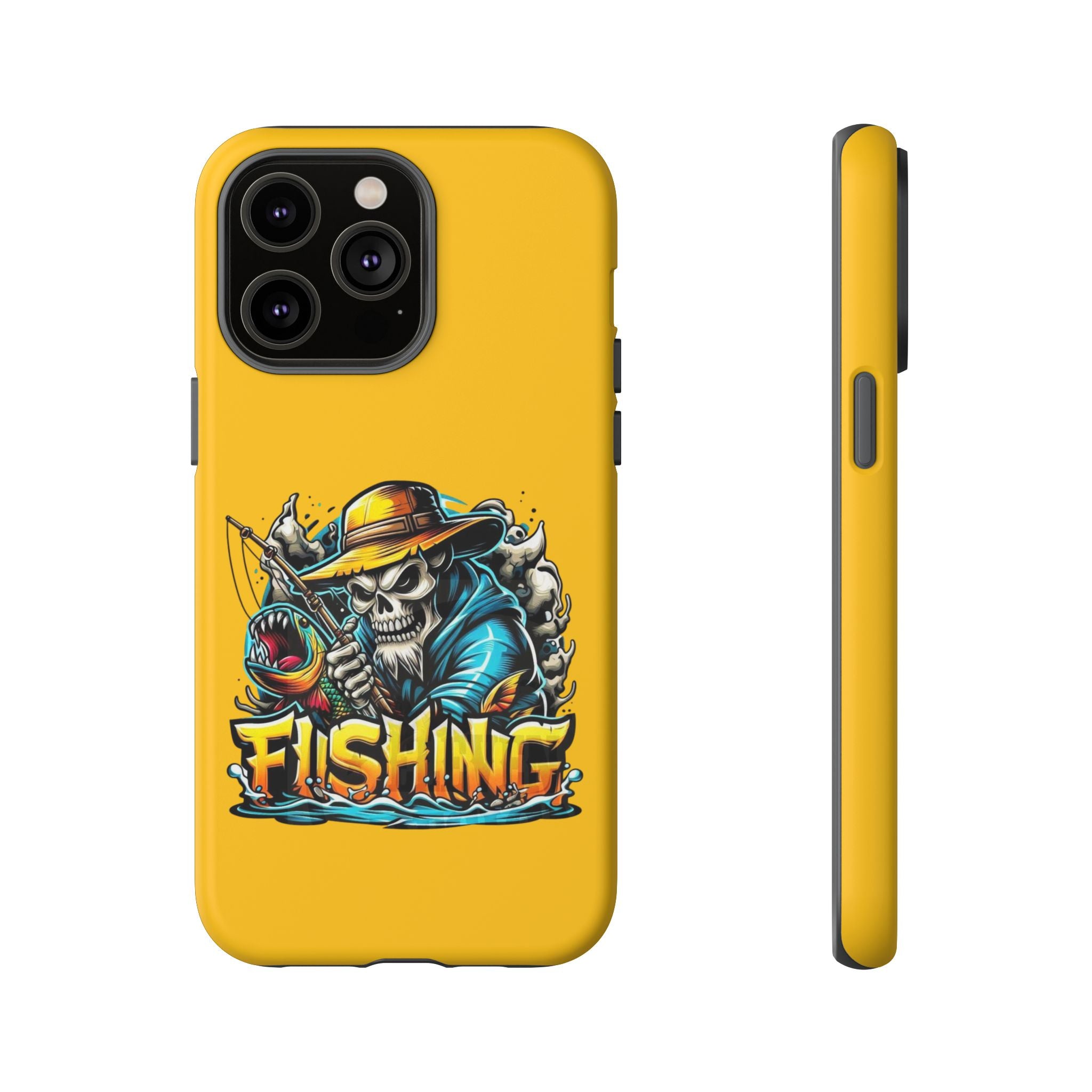 Skull Fisherman – Extreme Fishing iPhone Case