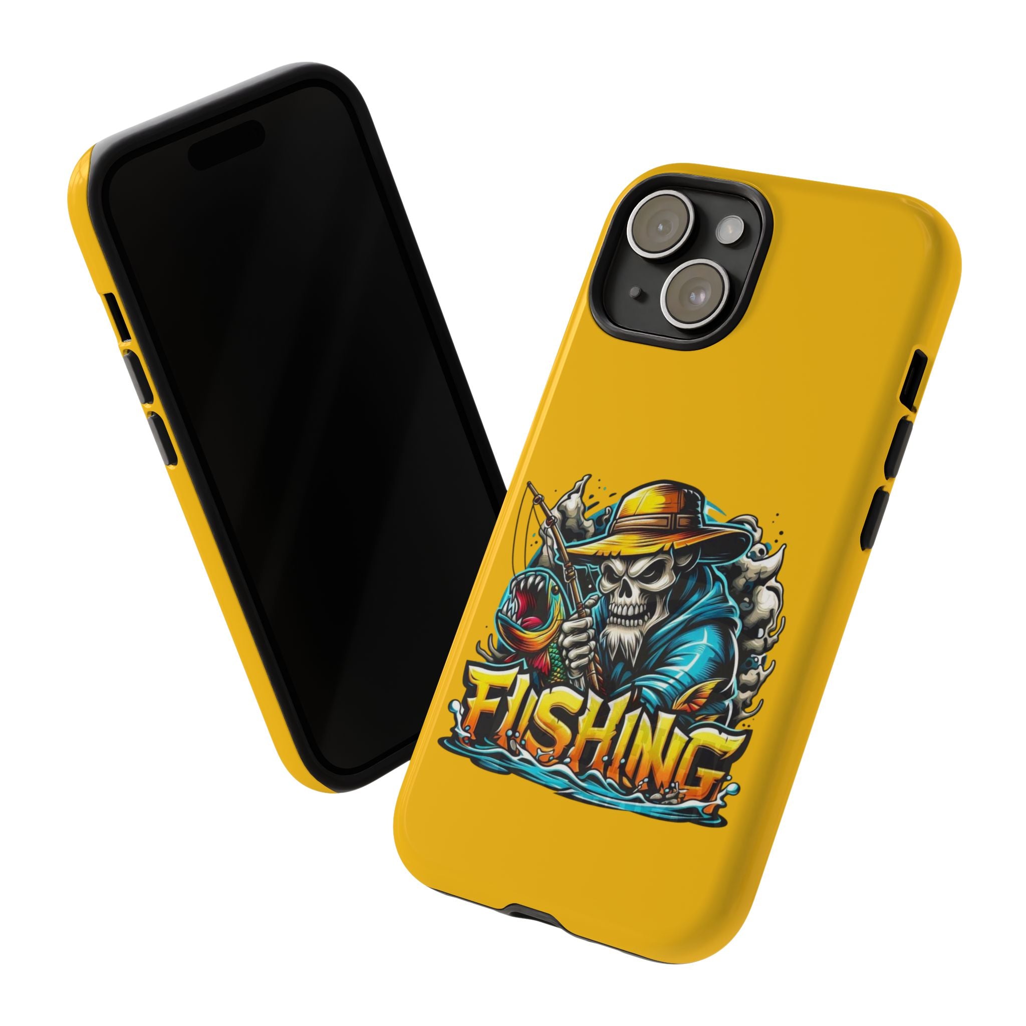 Skull Fisherman – Extreme Fishing iPhone Case
