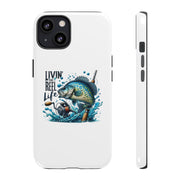 Livin’ The Reel Life – Crappie Fishing iPhone Case