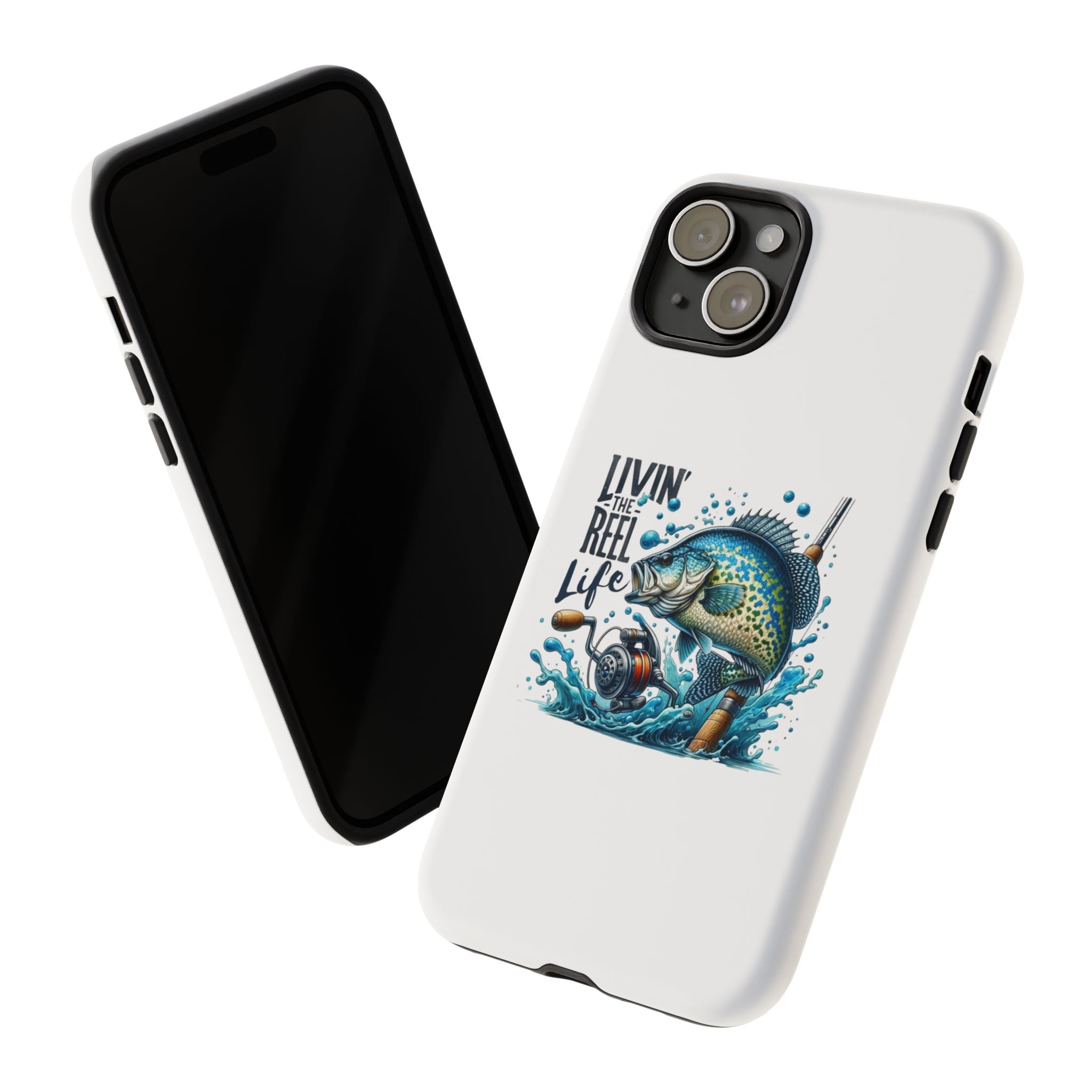 Livin’ The Reel Life – Crappie Fishing iPhone Case