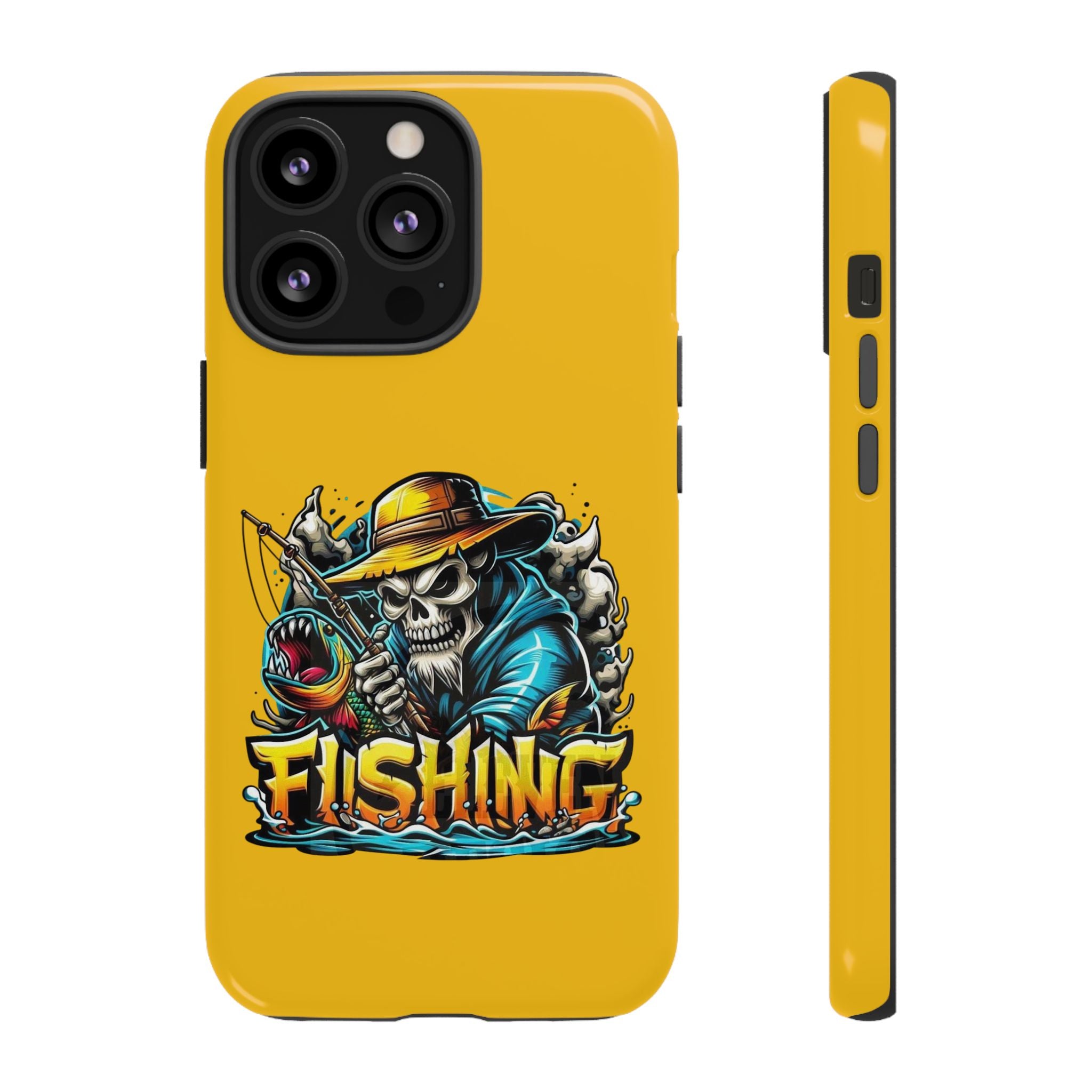 Skull Fisherman – Extreme Fishing iPhone Case