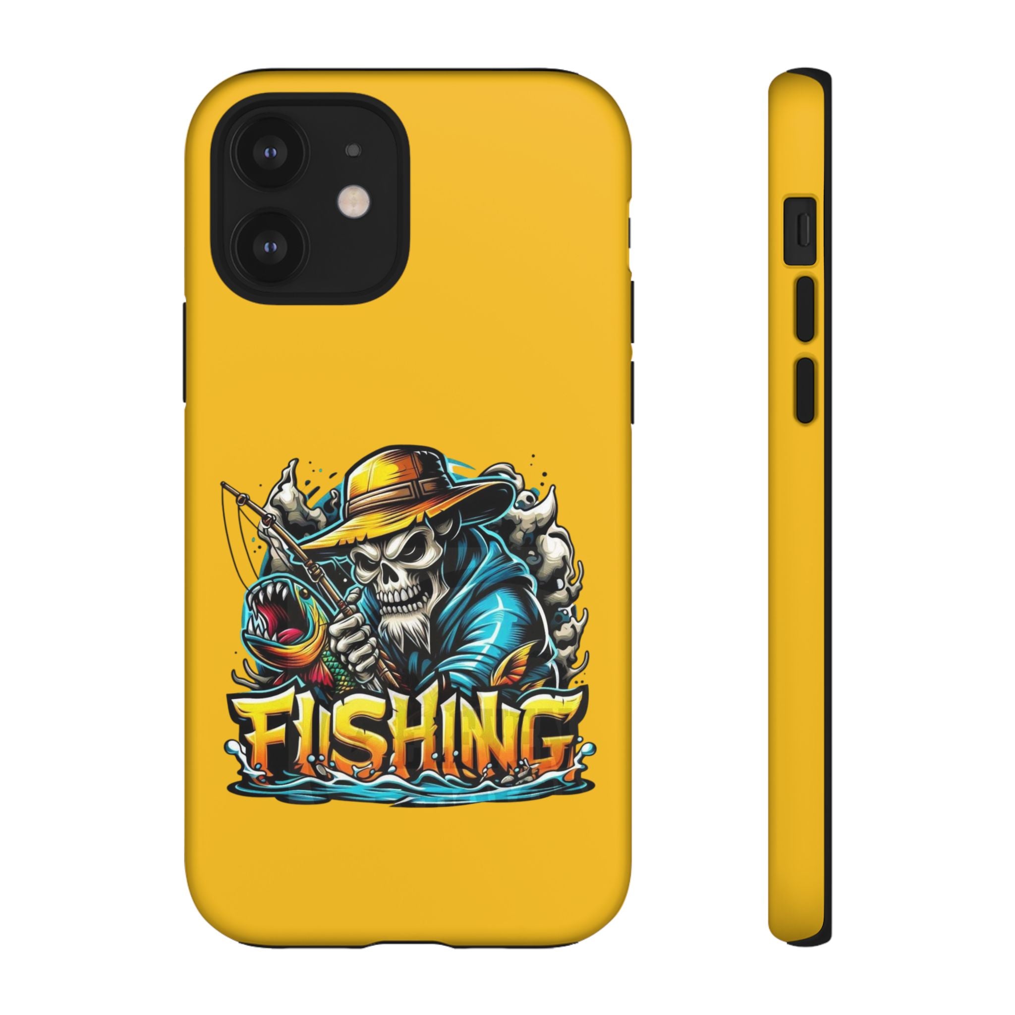 Skull Fisherman – Extreme Fishing iPhone Case