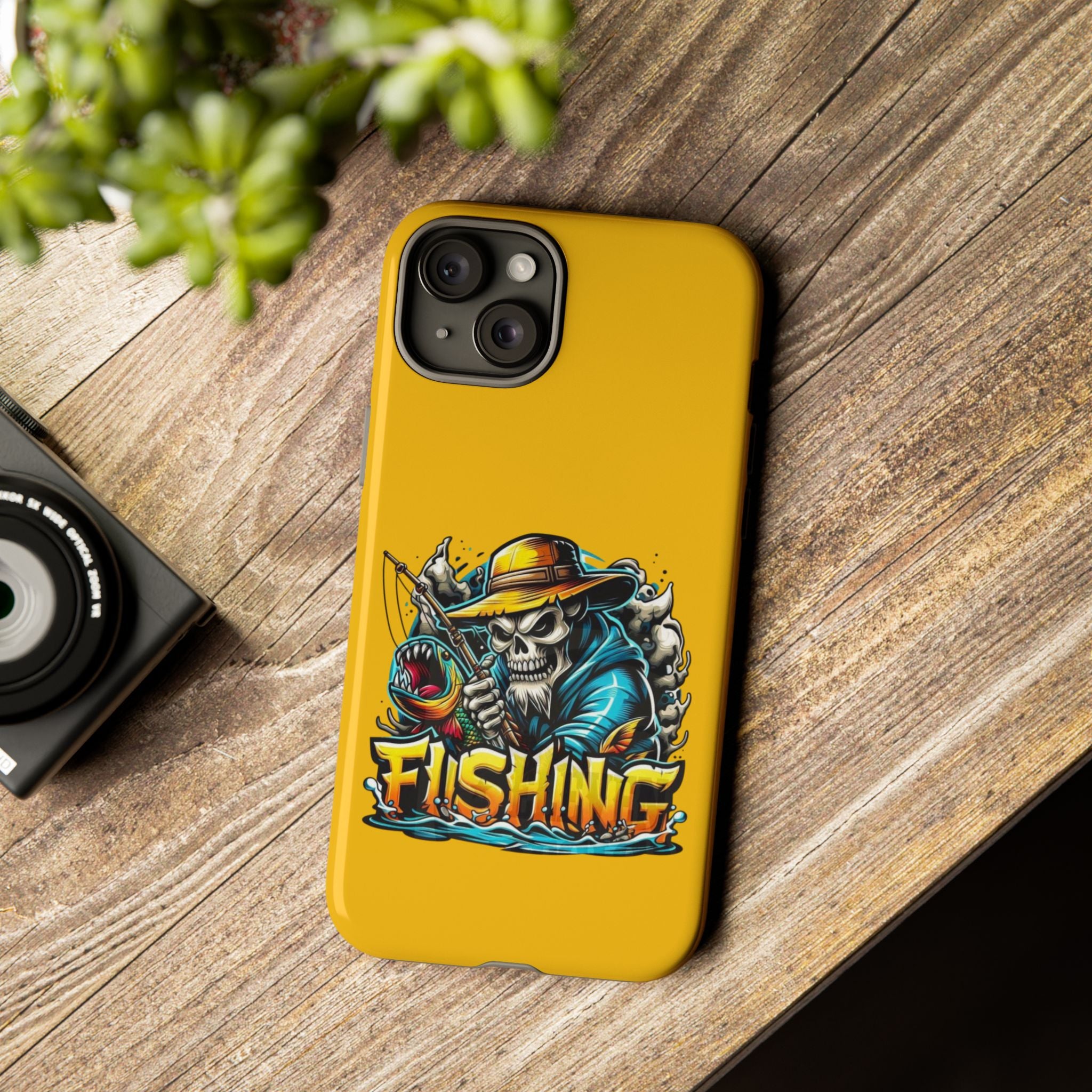 Skull Fisherman – Extreme Fishing iPhone Case