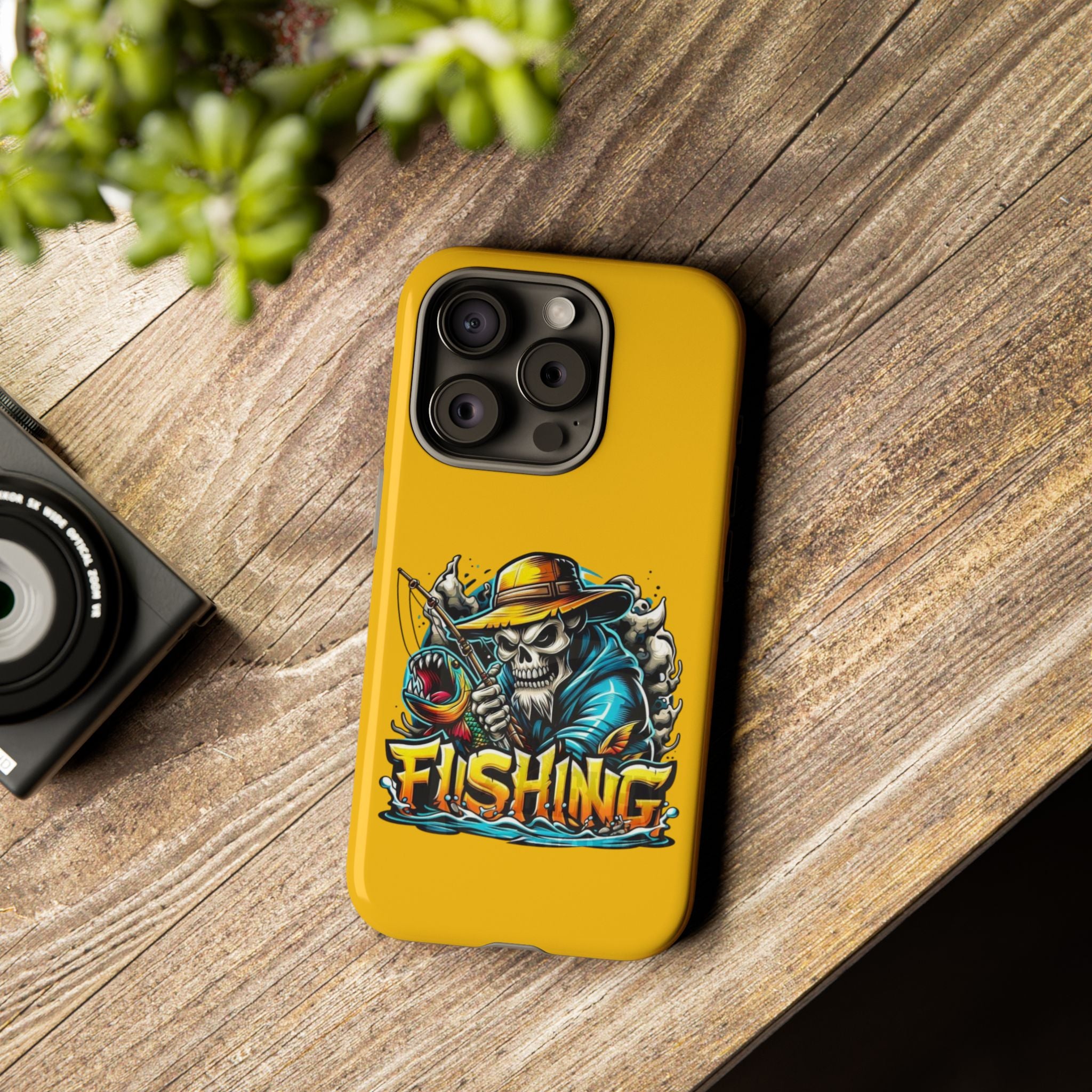 Skull Fisherman – Extreme Fishing iPhone Case