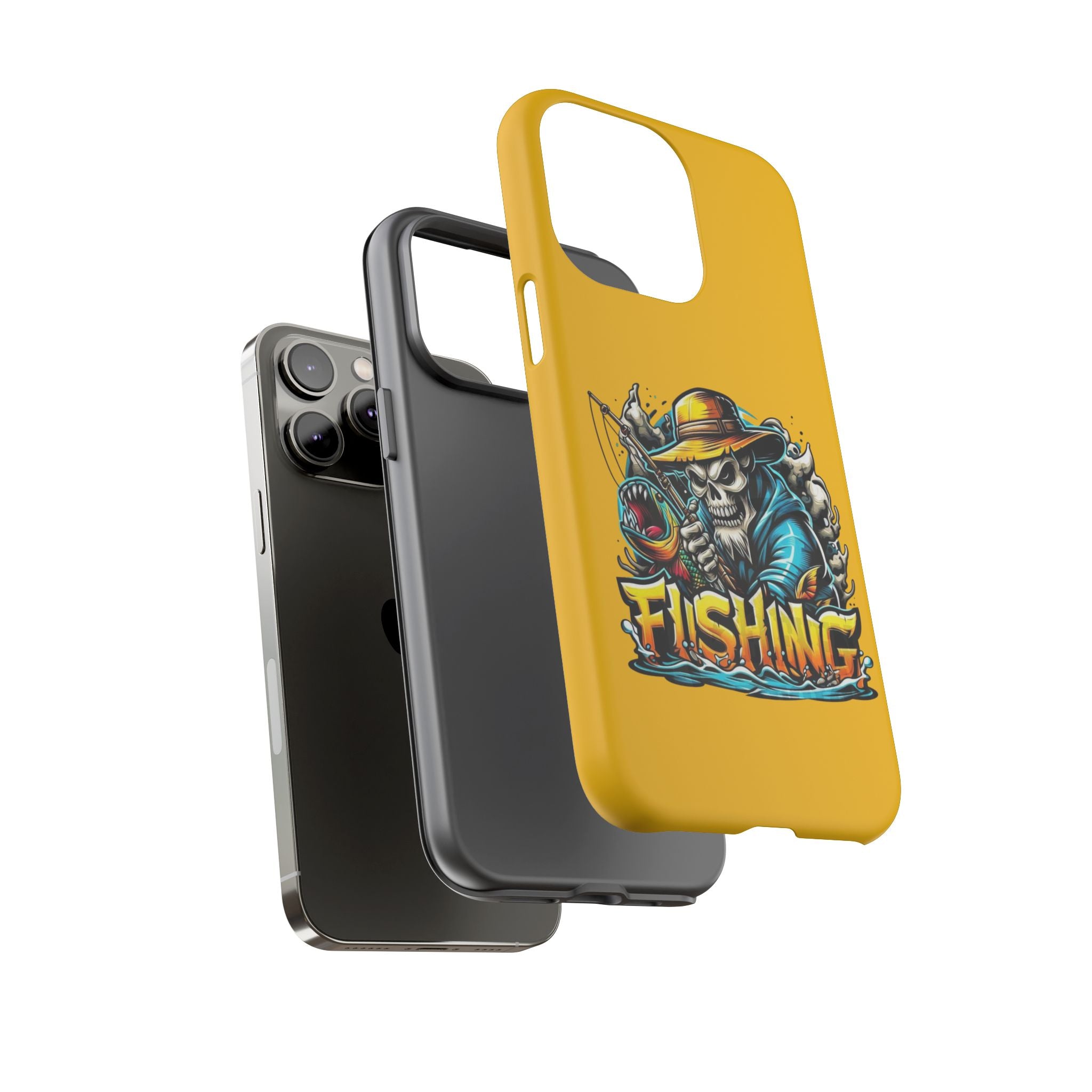 Skull Fisherman – Extreme Fishing iPhone Case