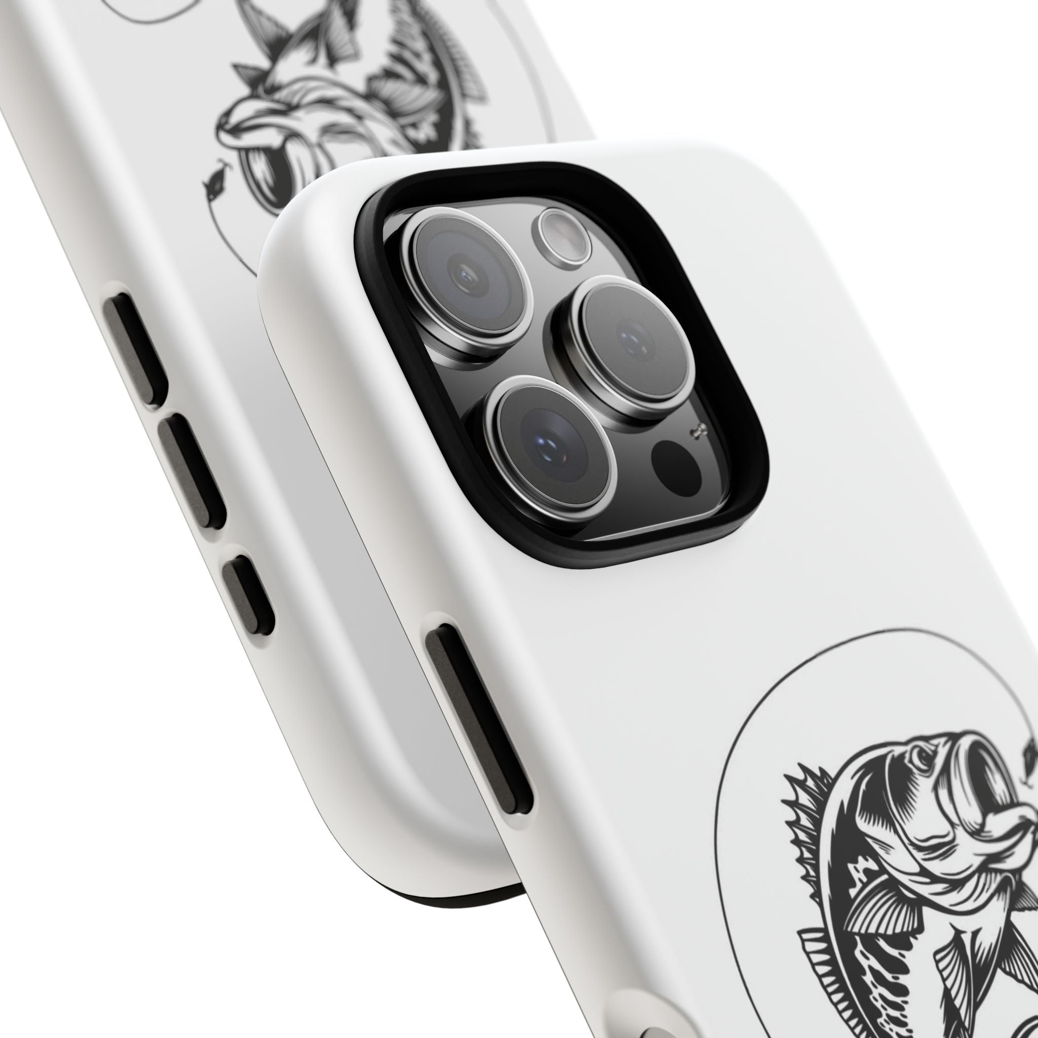 Jumping Bass Fishing – Angler Sport iPhone Case