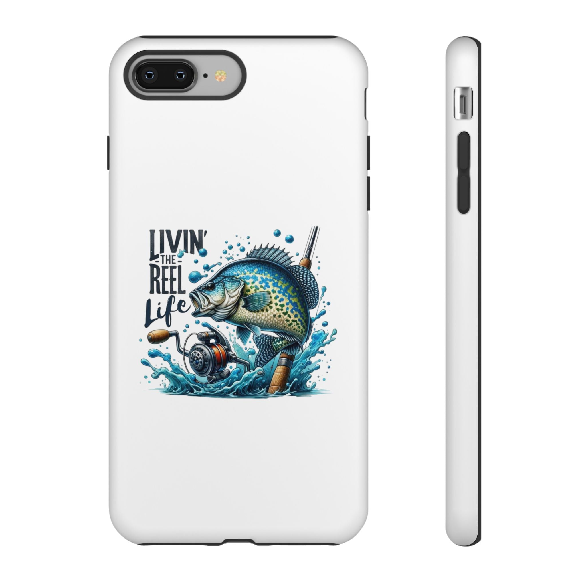 Livin’ The Reel Life – Crappie Fishing iPhone Case
