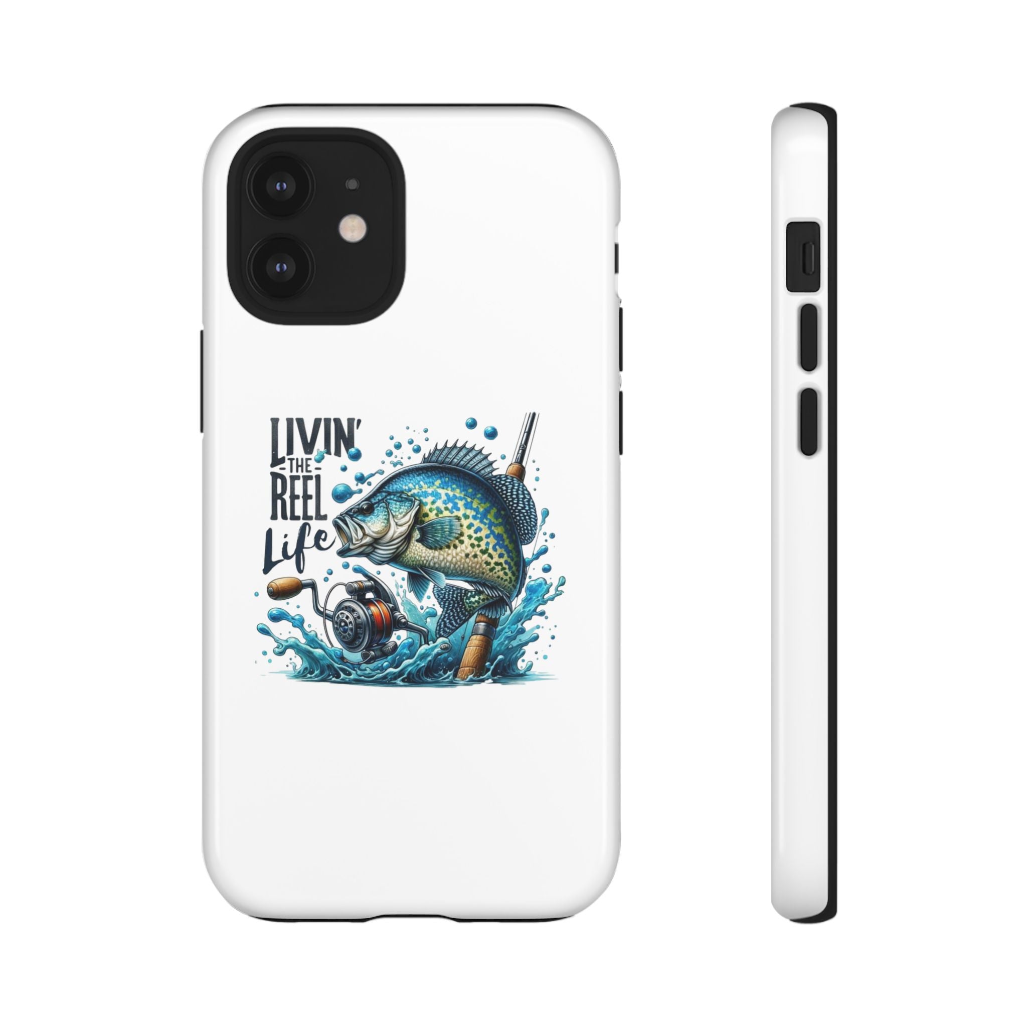 Livin’ The Reel Life – Crappie Fishing iPhone Case
