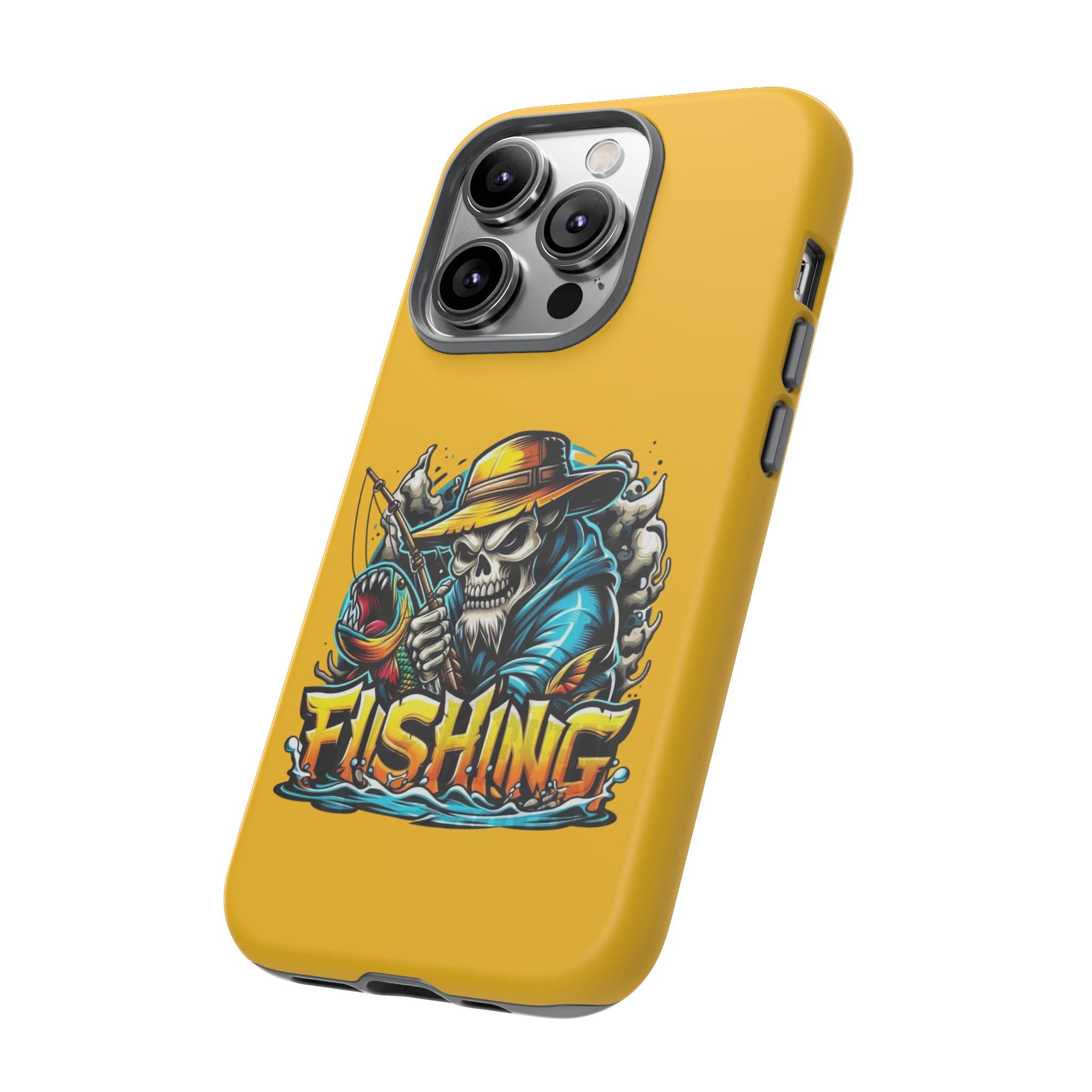 Skull Fisherman – Extreme Fishing iPhone Case